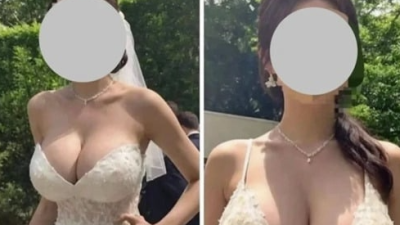 시아버지 놀란 드레스