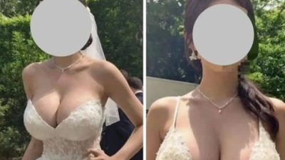 시아버지 놀란 드레스