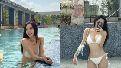 박성광 아내 이솔이 비키니 몸매