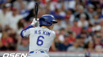 2025년09월06일 MLB | ‘좌완 상대로는 강했는데…’ 김혜성 4회 교체, 日도 고개 갸웃…다저스 1-2 석패