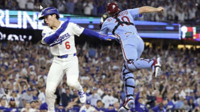 [2025년10월10일] ‘김혜성 결승 득점’ 다저스, 연장 11회 끝에 PHI 제압…NLCS 진출 확정