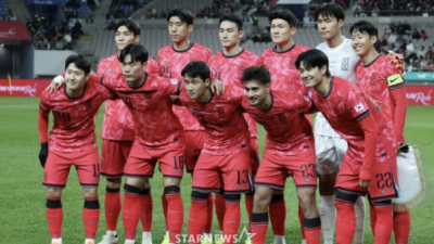 [2025년12월25일] 월드컵 우승 가능성 배당 분석, 한국 공동 34위·일본 공동 16위로 격차