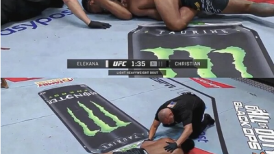[2025년11월03일] UFC ‘믿기 힘든 오심’ 논란… 20번 탭했지만 심판은 못 봤다 → 그대로 실신