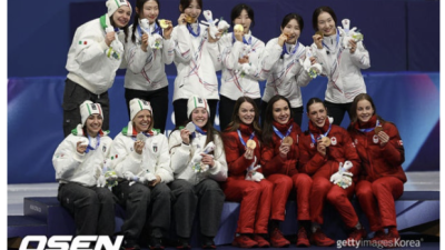 [2026년02월20일] 밀라노 조직위, 쇼트트랙 시상식에 ‘회전된 태극 문양’ 태극기 게양…체육회 “우리 측 착오 아냐”