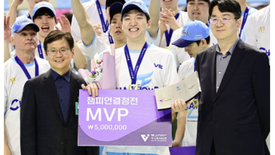 [2026년04월11일] 정지석 “불안했던 건 사실”…대한항공 주장 첫해, 챔프전 MVP로 끝냈다